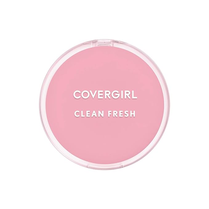 COVERGIRL Clean Fresh Pressed Powder, Porcelain, 0.35 oz