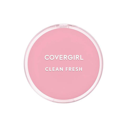 COVERGIRL Clean Fresh Pressed Powder, Porcelain, 0.35 oz