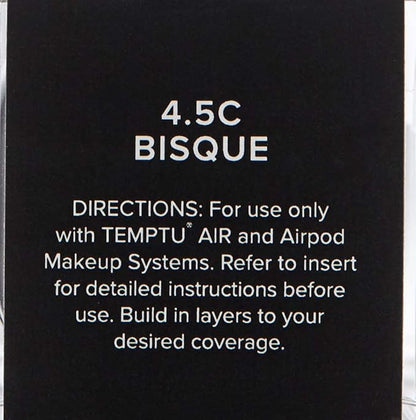 TEMPTU Perfect Canvas Airbrush Foundation Airpod: Anti-Aging Long-Wear Makeup, Buildable Coverage Semi-Matte, Natural Finish