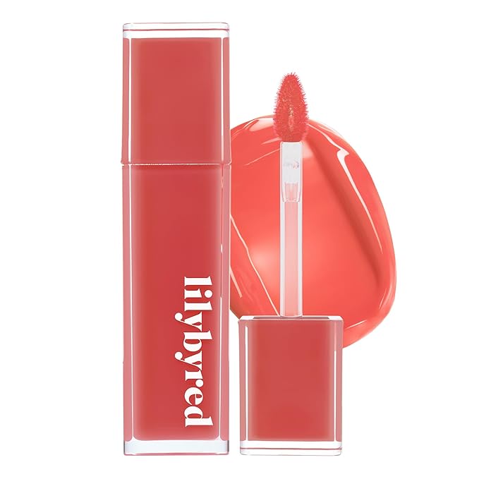 lilybyred Bloody Liar Coating Tint | Korean Glossy Lip Stain, Vivid & Juicy Color, Syrupy Shine, Moisturizing, Long-Lasting & Smudge-Proof, Non-Sticky, Lightweight (03 Clever Mangapple)
