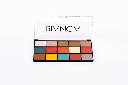 15 Colors Eyeshadow Palette | Versatile Range for Unlimited Eye Looks. (Vintage)