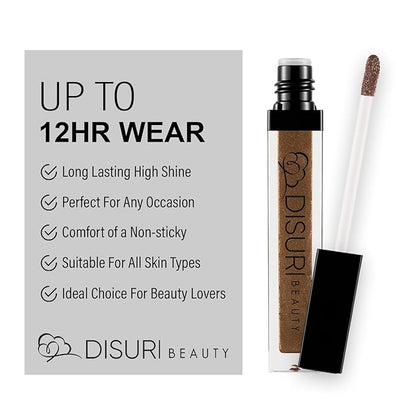 Shimmer Lip Gloss - Non-Sticky Girls Gloss - Long Lasting High Shine - 0.7 FL Oz Gloss for Girls & Women - Cruelty Free - (Unbreakable: S31)