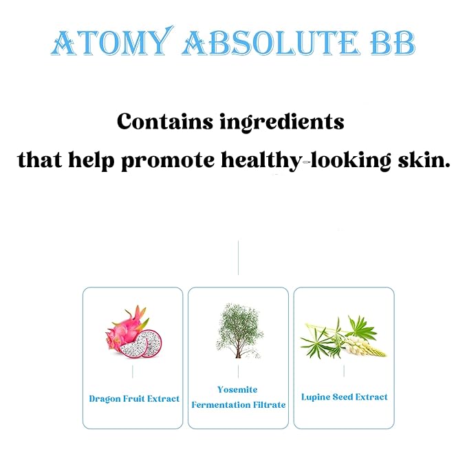 Moist formula & natural skin tone up BB, For ATOMY Absolute BB cream, 1.11fl.oz.(No. 21, bright beige)