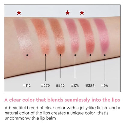 HERA Airy Blurring Powdered Primer and Sensual Nude Balm Moisturizing Lipstick #429 NAKED ALMOND