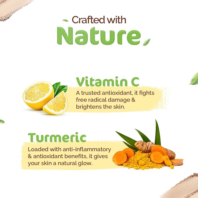 Mamaearth 12-Hour Oil Control Pressed Powder with SPF 30 (Almond Glow Shade) | Long Lasting Matte Finish with Buildable Coverage | Sun Protection with Vitamin C | Talc-Free | 0.32 Oz/9g