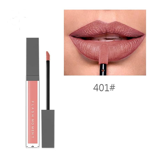 DIARO Lip Gloss, Matte Liquid Lipsticks Creamy Texture Full Color, Lip Oil Velvet Matte WaterProF Long Lasting 24 Hour, Hydrated Beauty Lip Color