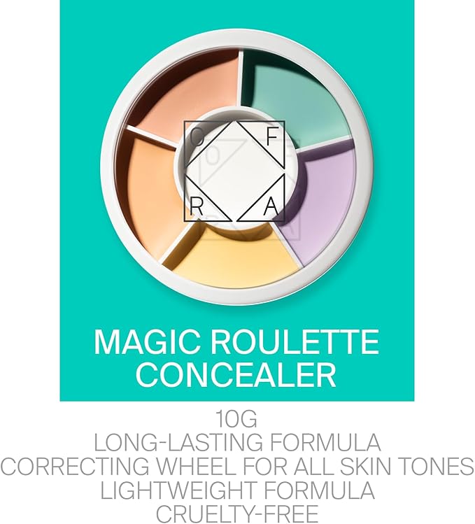 Ofra Magic Roulette Concealer Palette for Women, 0.35 Ounce