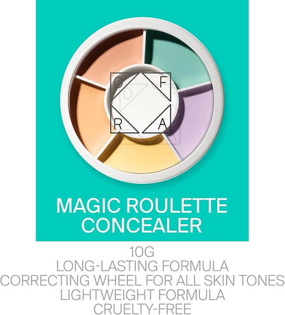Ofra Magic Roulette Concealer Palette for Women, 0.35 Ounce