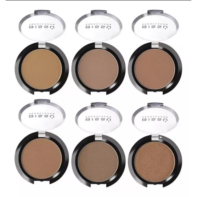 Bissú Bronzer Powder Makeup, Silky Lightweight Formula, Natural Bronzed Look, Long-Lasting, Easy to Blend, 6 Versatile Shades (05 Swan, 4 Grams)