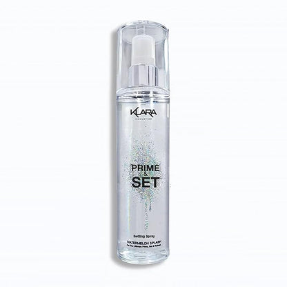 Klara Cosmetics Prime and Set Setting Spray - Pore Blurring Primer - Setting Spray for Makeup - Makeup Setting Spray with Watermelon Extract - 5.07 oz