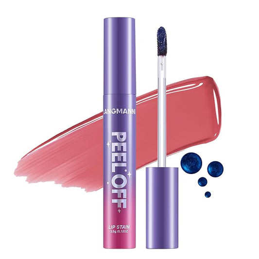 Jolilab Quick Lip Stain Peel Off,Wipe Off,Waterproof,Transfer proof,Highly Pigmented,Ultra Long Lasting Peel Off Lip Makeup With Matte finish for All-day Wear.（#03 Classic Rose）