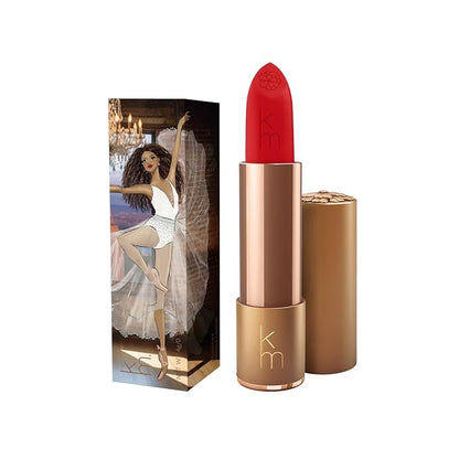 Karen Murrell - Natural Lip Stick - Lipstick 34 Passion - Red Lipstick - Matte Finish, 100% Natural Ingredients, Moisturizes & Hydrates Lips - Paraben & Cruelty Free