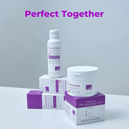 GRAFEN Cleansing Balm Makeup Remover Dermabiome - Korean Makeup Remover Balm Melt Down at Body Heat, Deep Pore Cleansing & Sebum Control, Hydrated Cleansing, One-Touch Cap & Spatula Included