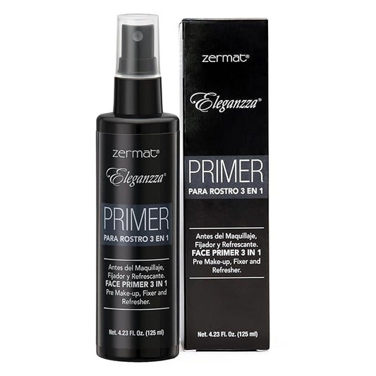 Zermat Eleganzza, Face Primer 3 in 1, 4.23 Fl. Oz.