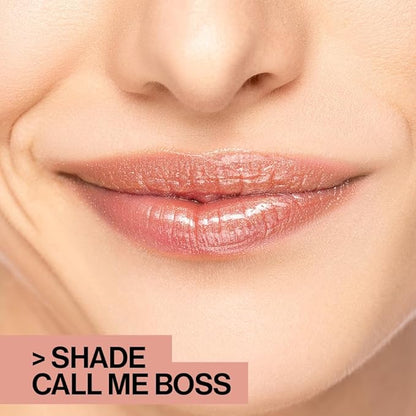 wet n wild MegaSlicks Lip Gloss, Ultra-Glossy, Vitamin-E Enriched, Ultra-Gloss High Shine Moisturizing, Cruelty-Free & Vegan - Snuggle Sesh