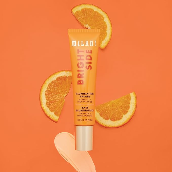 Milani Make It Last Original - Natural Finish Setting Spray 3-in-1 Setting Spray and Primer- Prime + Correct + Set & Milani Bright Side Primer for Makeup