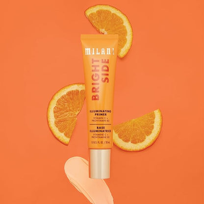 Milani Make It Last Original - Natural Finish Setting Spray 3-in-1 Setting Spray and Primer- Prime + Correct + Set & Milani Bright Side Primer for Makeup