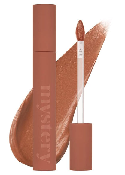 I'M MEME Lip Gloss - I'm Mystery Blur Tint | Highly-pigmented, Hydrating, Velvet Finish, Creamy, 008 Mystery Caramel, 0.10 Oz