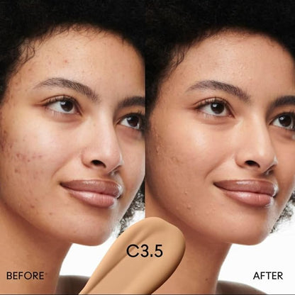 M.A.C Cosmetics Studio Radiance Serum-Powered Foundation - C3.5 (Light to medium beige with peachy undertone) - 1 fl oz / 30 mL