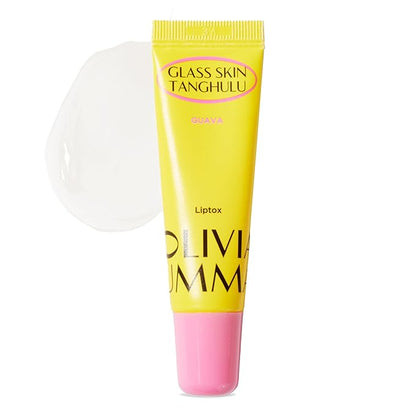 Guava Glass Skin Tanghulu Liptox - Korean Plumping Lip Balm with Peppermint, Shea Butter & Macadamia Seed Oil to Shine and Restore Dry Lips - Non-Sticky Korean Lip Plumper - 10 ml