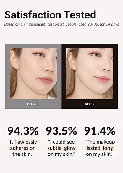 [JUNGSAEMMOOL OFFICIAL] Essential Skin Nuder Cushion Navy Edition (Light) | Refill Included | Limited Holiday Edition