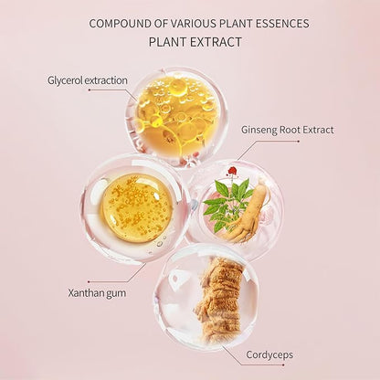 BLUE LOVE Liquid Foundation Mousse Texture, Full Coverage Foundation For Mature Skin, Face Makeup Tone Up Cream Skin Foundation Concealer For Combination & Oily Skin (Purple)