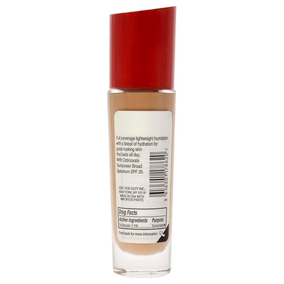 Rimmel London Lasting Finish 25HR - 303 True Nude - Foundation, 25-Hour Wear, Full Coverage, Waterproof, 1oz