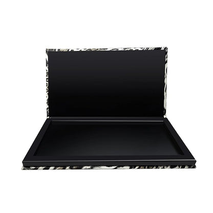 Allwon Magnetic Makeup Palette Leopard Empty Makeup Palette for Eyeshadow Lipstick Blush Powder