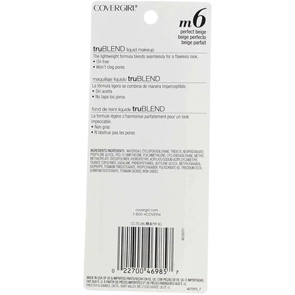Covergirl Trublend Liquid Makeup, Perfect Beige, 5 Ounce