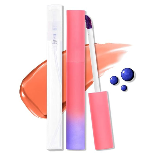 Erinde Peel Off Lip Masque, Waterproof Lip Tint, Long Lasting Matte Transfer Proof Color Tattoo, 04 Sunshine