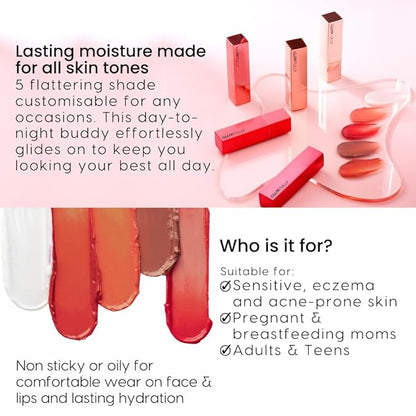 Glow & Tint Lip Treatment (SPF 15) (05 Signature Rose)