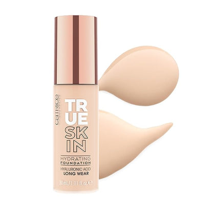 Catrice | True Skin Foundation 02 & The Hydrator Plump & Fresh Primer Bundle | Full Coverage Makeup | Vegan & Cruelty Free