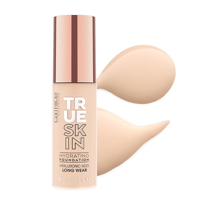 Catrice | True Skin Foundation 02 & The Mattifier Oil-Control Primer | Full Coverage Makeup | Vegan & Cruelty Free