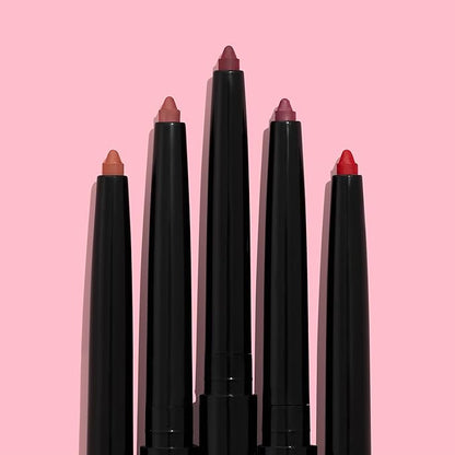 wet n wild Perfect Pout Matte Retractable Gel Lip Liner Pencil, Rich Creamy Long Lasting Color, Well-Defined and Flawless Application, Vegan & Cruelty-Free - Red Bare To Comment