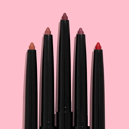 wet n wild Perfect Pout Matte Retractable Gel Lip Liner Pencil, Rich Creamy Long Lasting Color, Well-Defined and Flawless Application, Vegan & Cruelty-Free - Red The Scene