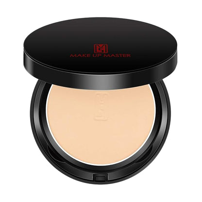Make Up Master Silky Dry/Wet Pressed Powder, Longwear Oil-Control, Fine & Smooth Powder, 0.3 Ounce (A03 medium)