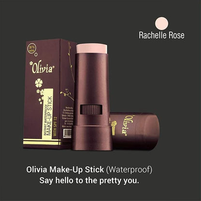 Instant Waterproof Makeup Stick Concealer Rachelle Rose 15g Shade No.2 (SPF 12)