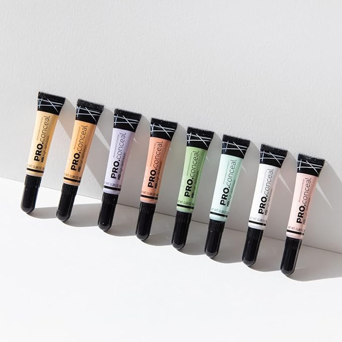 L.A. Girl HD Pro.Conceal, Lavender Corrector GC993 (Pack of 2)