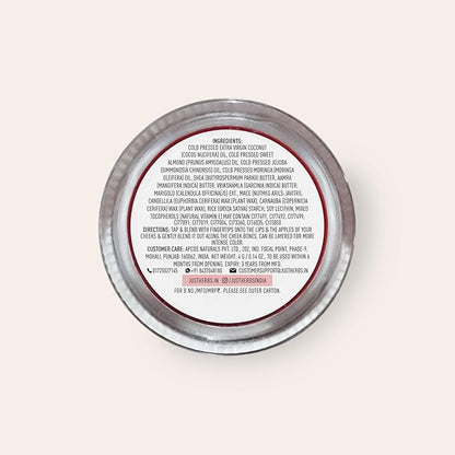 Organic Creamy Matte 3 in 1 Lip & Cheek Tint, Blush For Women - SLS,Chemical & Paraben Free - 0.14 fl. oz. (Mahogany)