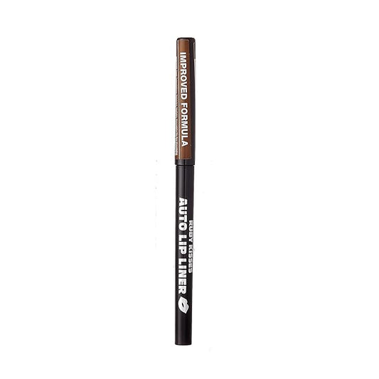 Ruby Kisses Auto Lip Liner Pencil, Long Lasting & Non-Fading, Smooth Application, Non-Feathering with Rich Color, No Sharpener Needed, Ideal for Full Lips Look (Cappuccino)