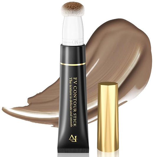 FV Cool Toned Contour Stick, Long Lasting Liquid Contour Wand, Lightweight, Blendable & Natural Cream Contour for Face, Vegan & Cruelty-free, 04 Grey