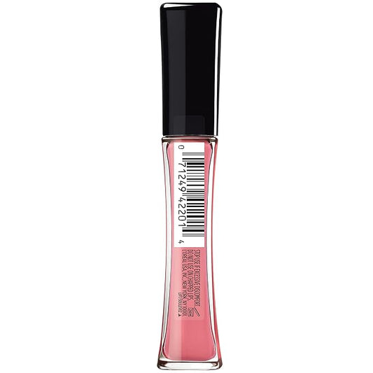 L'Oreal Paris Infallible Pro Gloss Plump Lip Gloss with Hyaluronic Acid, Long Lasting Plumping Shine, Lips Look Instantly Fuller and More Plump, Blossom, 0.21 fl. oz.