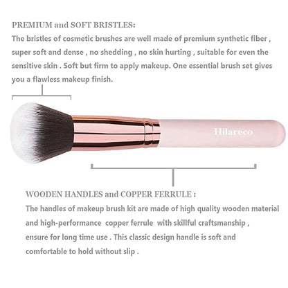 PHOERA Foundation, Full Coverage Foundation, PHOERA Primer, PHOERA Powder, PHOERA Makeup Set, Kabuki Makeup Brushes Foundation Brush Powder Brush,2 Pcs Makeup Sponge (2 PCS 102- Nude)