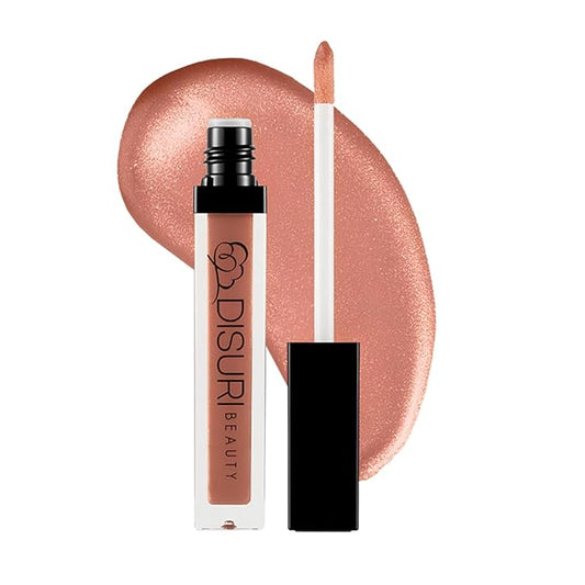 Shimmer Lip Gloss - Non-Sticky Girls Gloss - Long Lasting High Shine - 0.7 FL Oz Gloss for Girls & Women - Cruelty Free - (Kiss the Moon Tonight: S6)