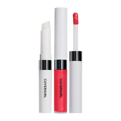 COVERGIRL Outlast All-Day Lip Color with Topcoat, Ever Red-Dy, Pack of 1