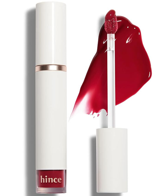 HINCE Mood Enhancer Water Liquid Glow - Non-Sticky & Waterproof Lip Stain for Women - Long Wearing Lip Gloss for Natural and Glass Glow - Moisturizing Liquid Makeup, 0.16 fl.oz. (CLASSICAL)
