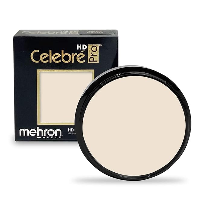 Mehron Makeup Celebre Pro-HD Cream Face & Body Makeup (.9 oz) (Light 0)