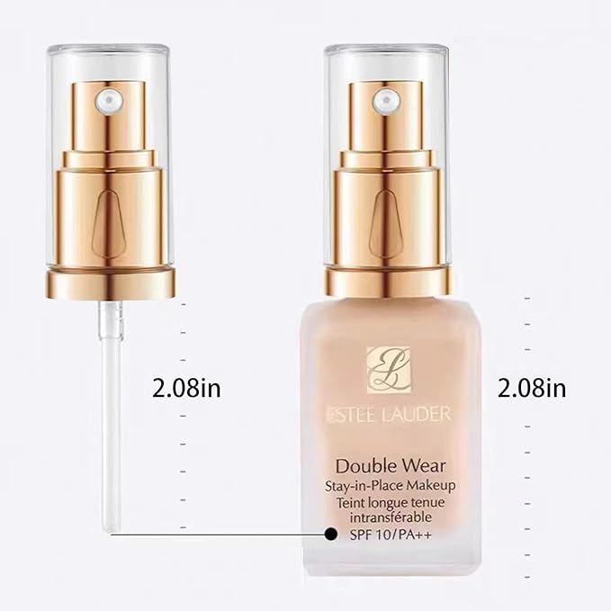 2 Pack Foundation Pump, Double Wear Foundation Foundation Vauum Pump Compatible with Double Wear Rude Foundation