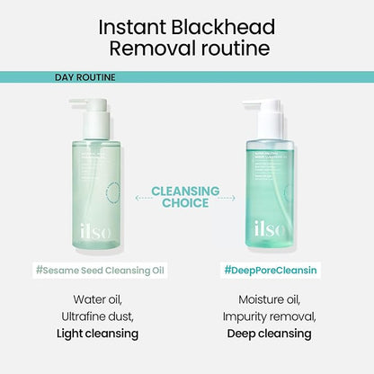 ilso Super Melting Sebum Cleansing Oil, Watery Oil Type, Sensitive Skin Face Wash, Oil Cleanser for Face, Makeup Blackhead Remover, Korean Skin Care 6.75 fl oz (200ml)