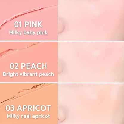 BBIA Ready To Wear Downy Cheek Cream Blush - Creamy Blendable & Buildable Blush Dewy Texture & Matte Finish High Pigment Longlasting Lightweight Natural Face Makeup (12 DOWNY BLOOM)
